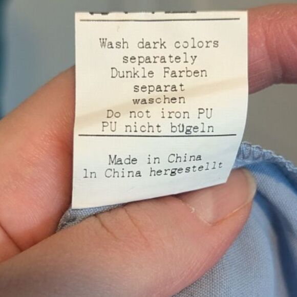 Grace Karin Womens Sundress Size M / L Periwinkle Blue Adjustable Halter Ruffle - Picture 2 of 7